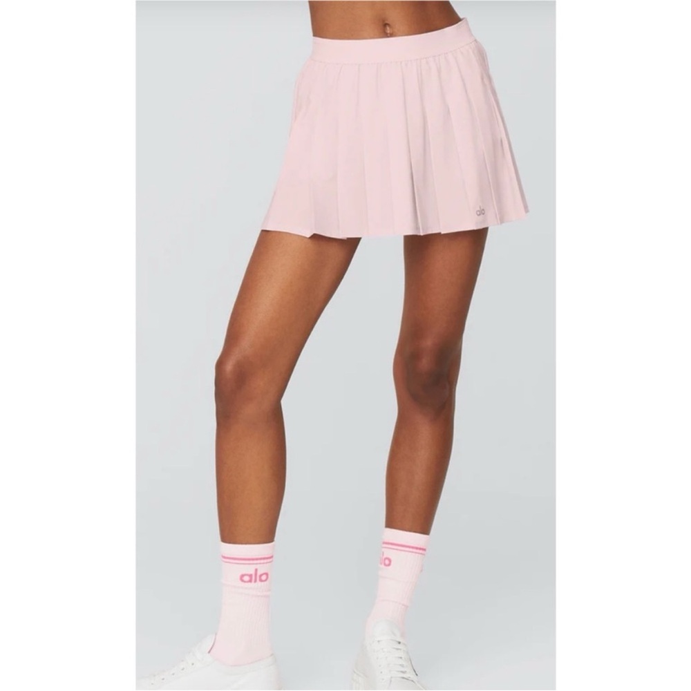 ALO Yoga Pink Mini Skirt